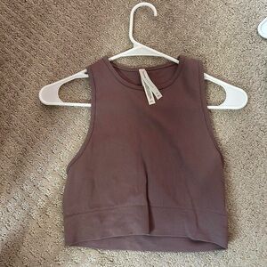 Aritzia cropped Ribbed tank